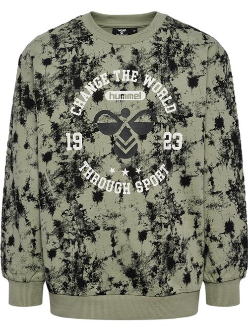 Hummel Pullover  antracit / oliven / hvid