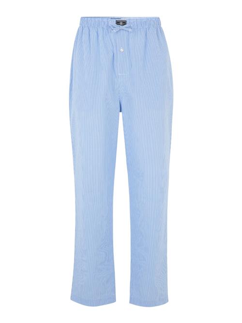 Polo Ralph Lauren Pyjamasbukser  blå / hvid