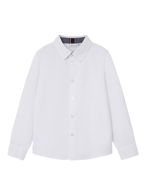 NAME IT Skjorte 'NKMNewsa'  hvid