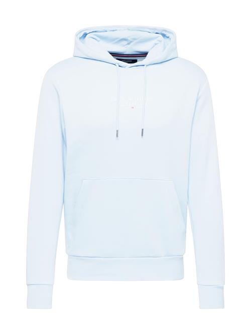 JACK & JONES Sweatshirt 'Archie'  lyseblå / hvid