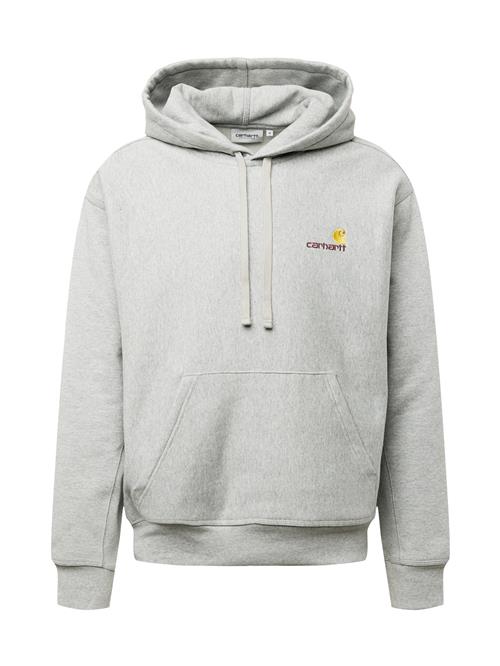 Carhartt WIP Sweatshirt 'American Script'  grå-meleret