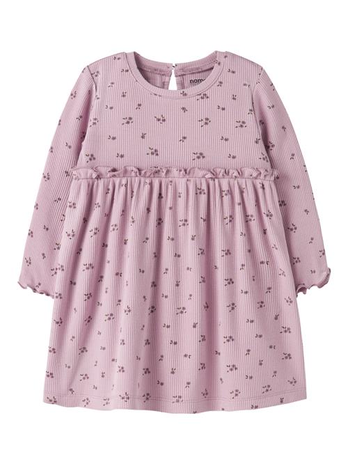 NAME IT Rib Kjole Soho Keepsake Lilac