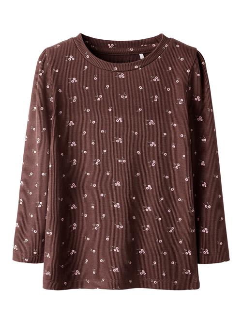 NAME IT Rib Bluse Soho Peppercorn