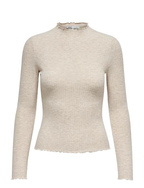 Onlemma L/S High Neck Top Noos Jrs ONLY Cream