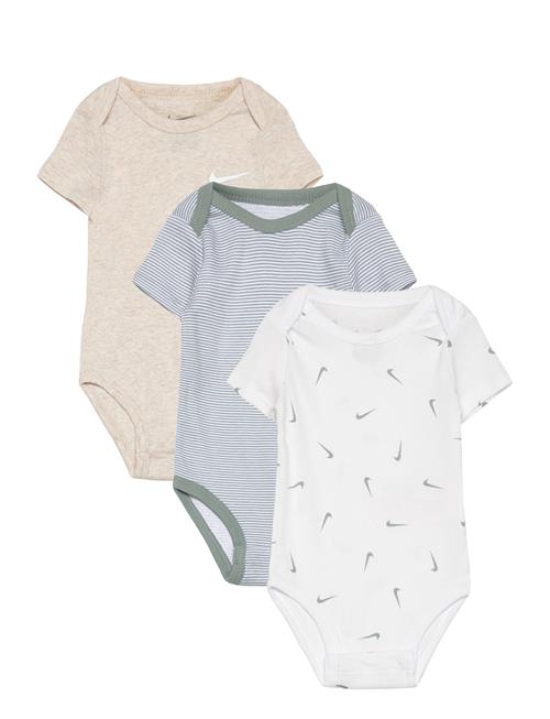 3R-3Pk Bodysuit Nike Beige