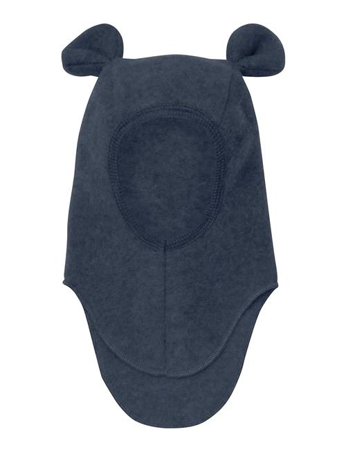 Balaclava Ears Wool Fleece Huttelihut Navy