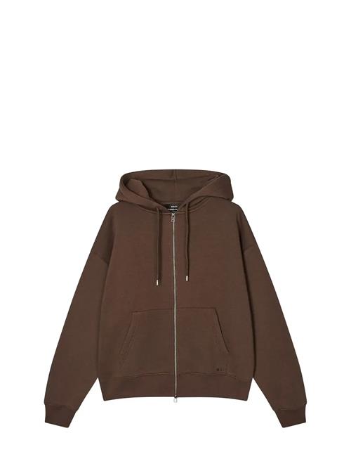 Standard Luka Hoodie Zip Sweat Mads Nørgaard Brown