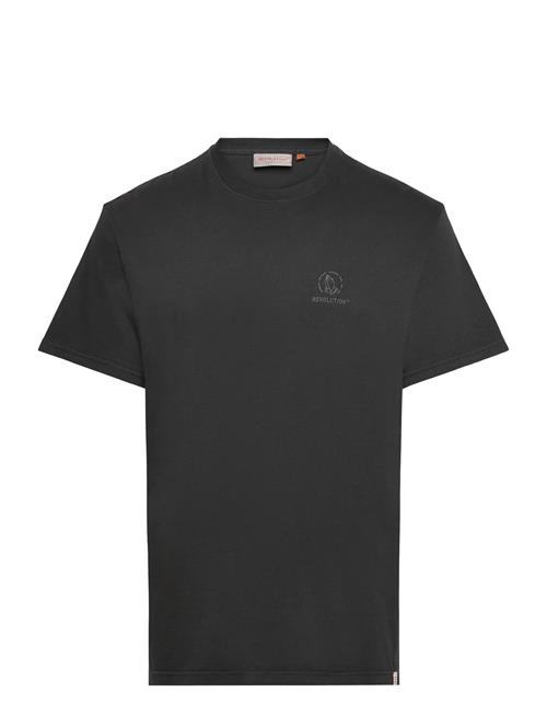Printed T-Shirt Revolution Black