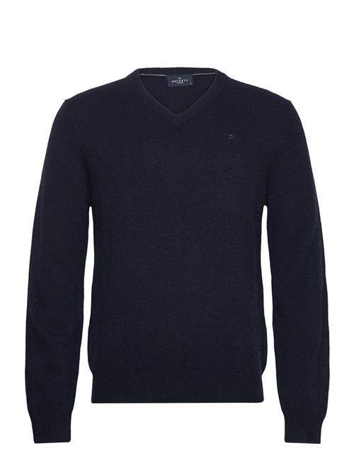 Lambswool V Neck Hackett London Navy