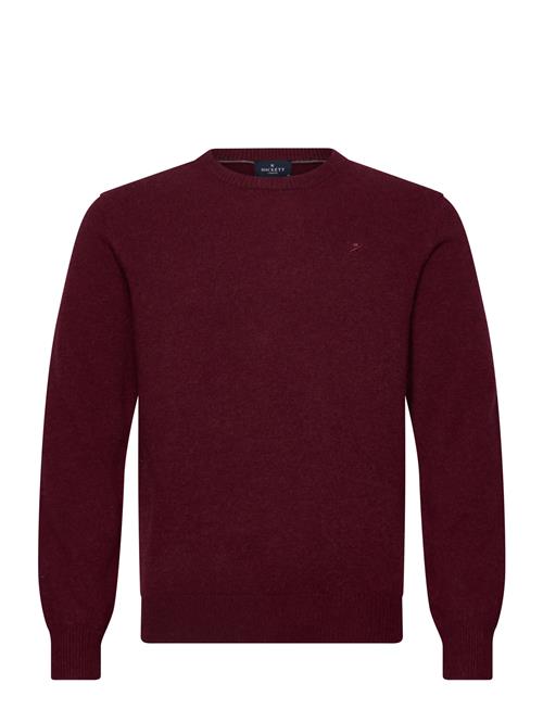 Lambswool Crew Hackett London Burgundy