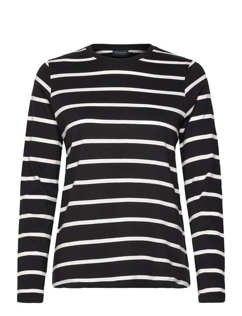 Long Sleeve Cotton Tee Lexington Clothing Black