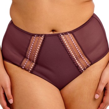 Elomi Trusser Matilda Full Brief Mørkrørd X-Large Dame
