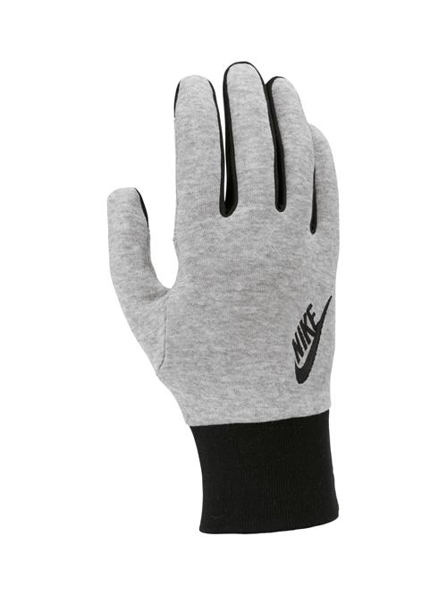 NIKE Fingerhandsker 'Club Fleece 2.0'  grå-meleret / sort