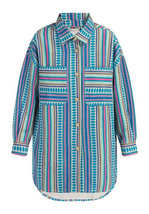 IZIA Overgangsjakke  azur / blandingsfarvet