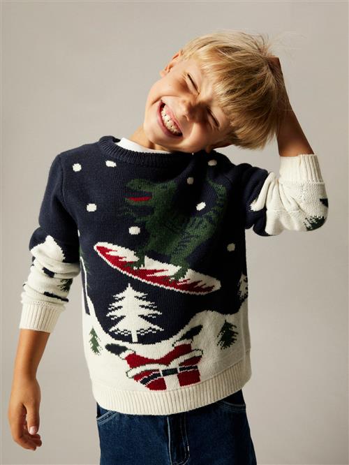 NAME IT Jule Sweatshirt Rebo Navy Blazer