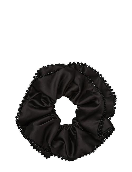 Luster Bead Scrunchie Becksöndergaard Black