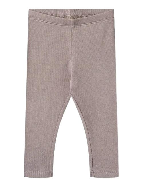 Rib Leggings Maddy Wheat Grey