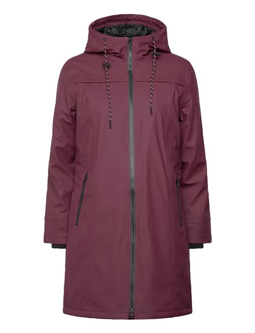 Fqrain-Jacket FREE/QUENT Burgundy