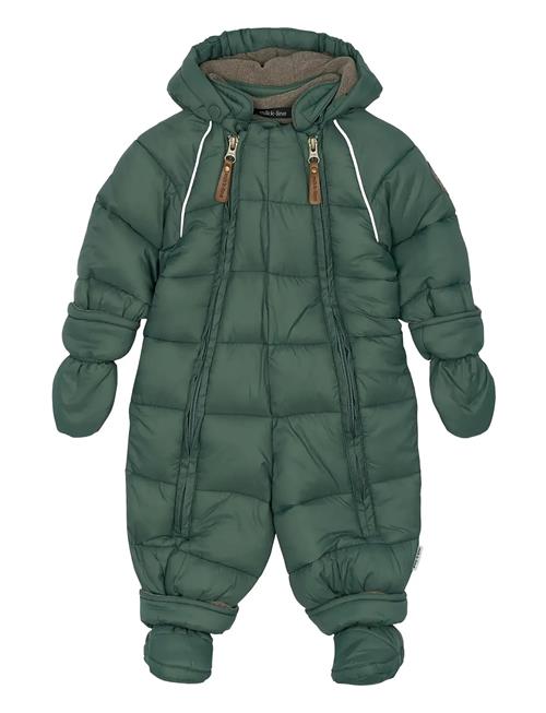 Puff Baby Suit W Acc Rec. Mikk-line Green
