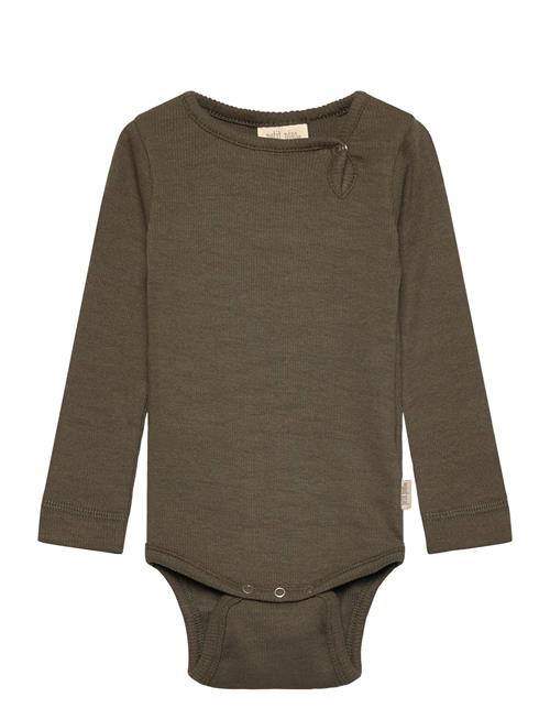 Body L/S Modal Petit Piao Khaki