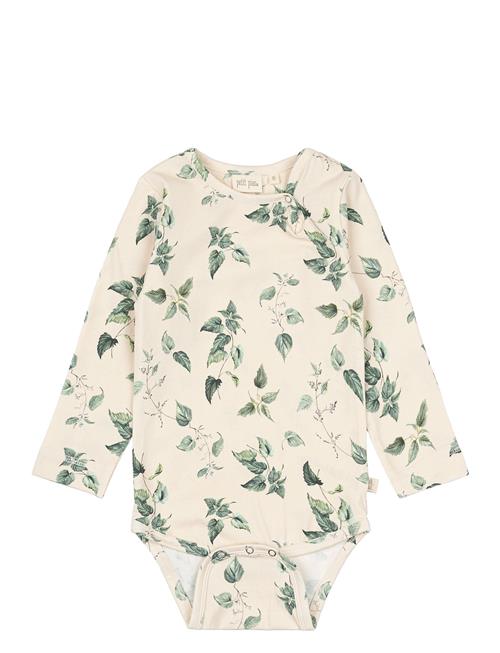Body L/S Printed Petit Piao Cream