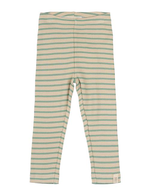 Legging Modal Striped Petit Piao Green