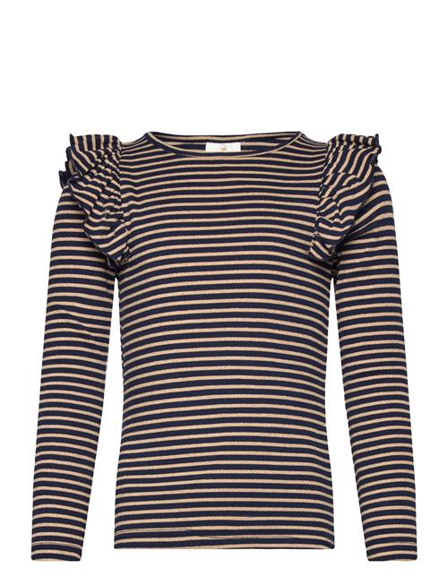 Tnpriscilla L_S Rib Tee The New Navy