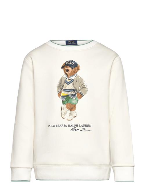 Graphic Fleece-Ls Cn-Kn-Sws Ralph Lauren Kids White