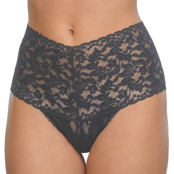Hanky Panky Trusser Signature Lace Retro Thong Grå nylon One Size Dame