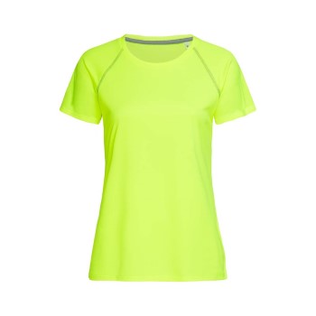Stedman Active 140 Women Team Raglan Gul polyester Medium Dame