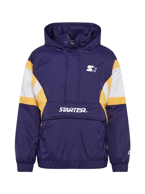 Starter Black Label Overgangsjakke  gul / mørkelilla / hvid