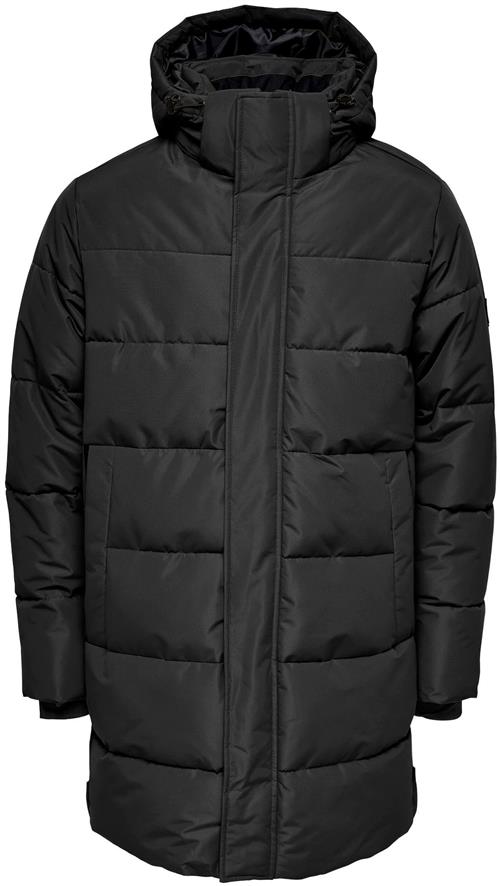 Only & Sons Vinterfrakke 'Carl'  sort