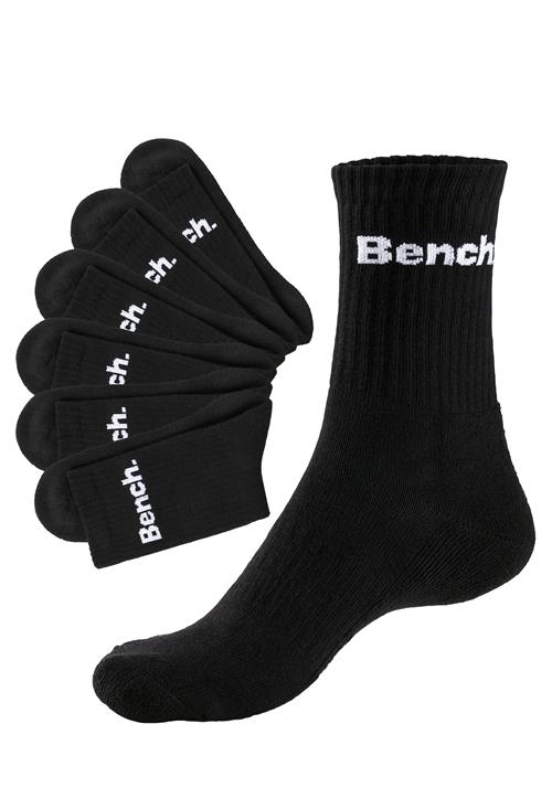 BENCH Sportssokker  sort / hvid