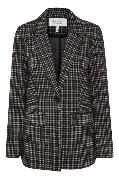 b.young Blazer  brun / sort / hvid