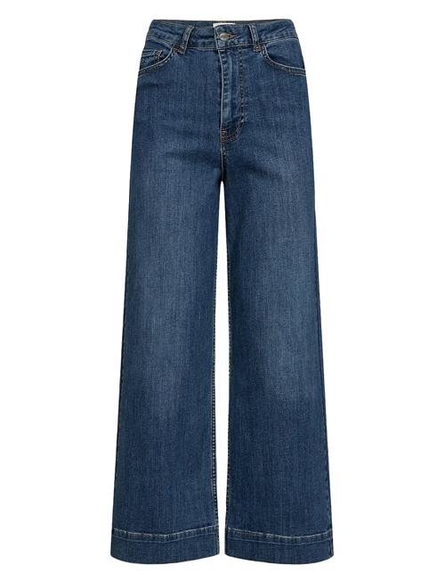Nuparis Jeans Cropped Med Blue Nümph Blue