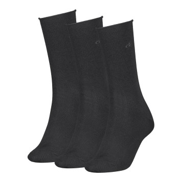 Calvin Klein Strømper 3P Classic Socks For Women Sort Str 35/38 Dame