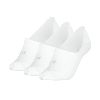 Calvin Klein Strømper 3P Footie Socks For Women Hvid Str 35/38 Dame