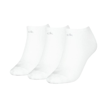 Calvin Klein Strømper 3P Sneaker Socks For Women Hvid Str 35/38 Dame