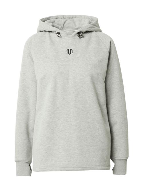 MOROTAI Sportsweatshirt 'Naka'  grå-meleret / sort