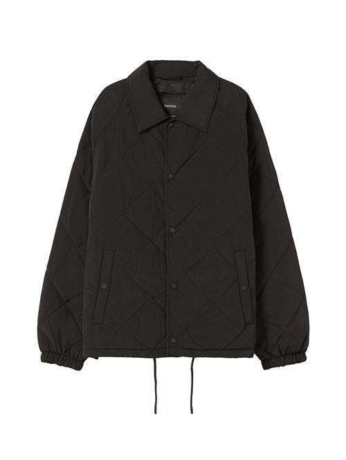 Bershka Overgangsjakke  sort