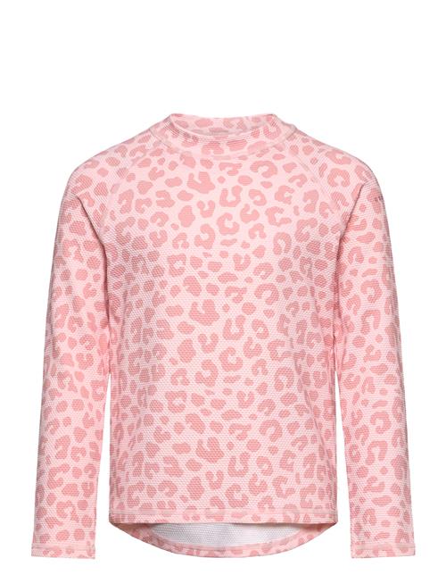 Uv-L.s Sweater Pink Leo 01 98/104 Geggamoja Pink