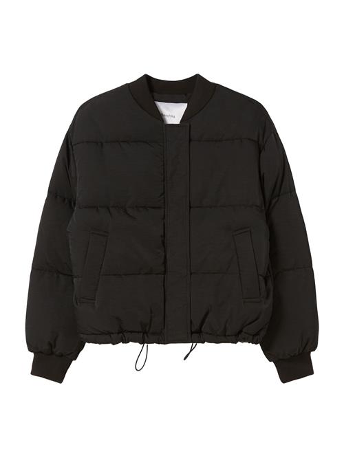 Bershka Overgangsjakke  sort