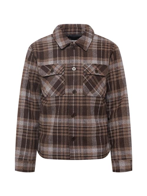 s.Oliver Overgangsjakke  beige / sand / mørkebrun