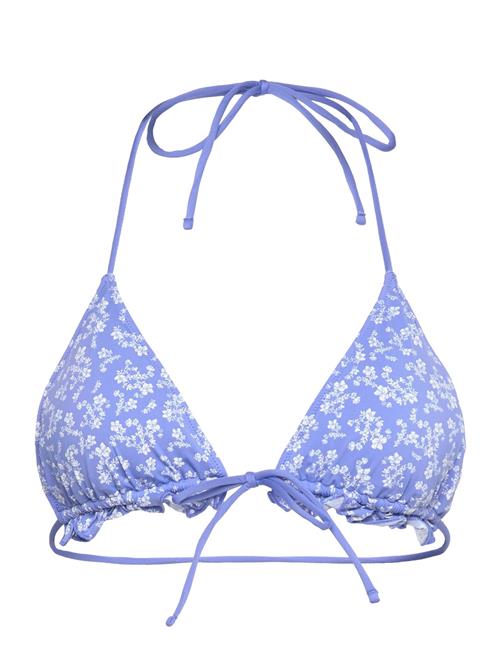 Swim Bra Triangle Elle Frill A Lindex Blue