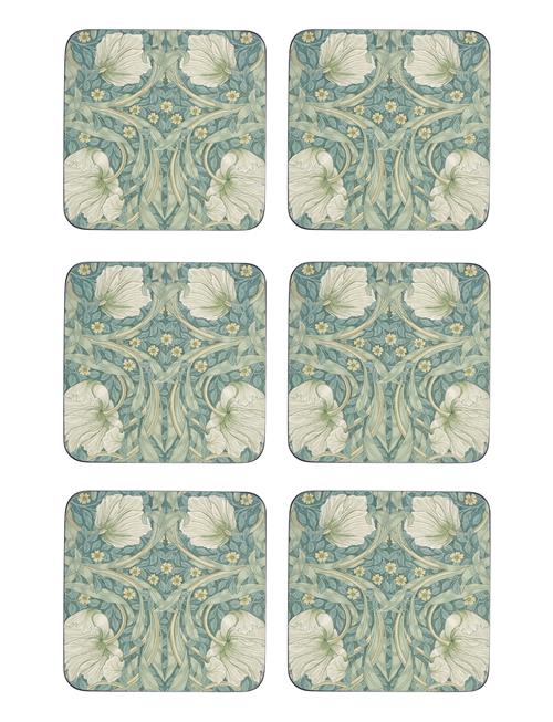 Pimpernel Coasters - Set Of 6 Morris & Co Green