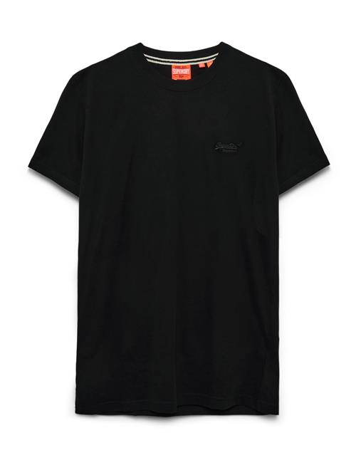 Essential Logo Emb Tee Superdry Black