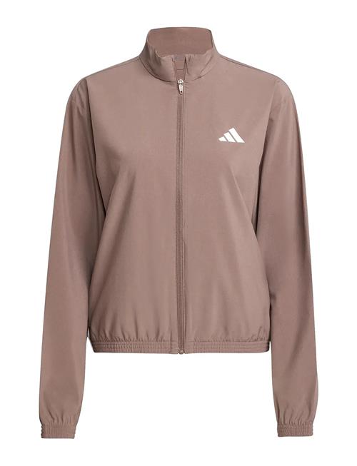 Te 3S Woven Jkt Adidas Performance Brown