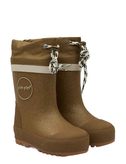 Gumboots™ Thermo Pom Pom Gold