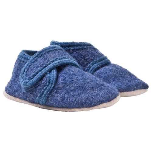 Celavi Wool Baby Shoes Blue Melange 17 EU    17 EU  mand