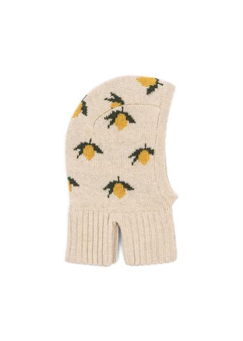 Konges Sløjd Belou Strikket Balaclava Lemon  Lemon 2-4 Y  Beige  2-4 år  unisex